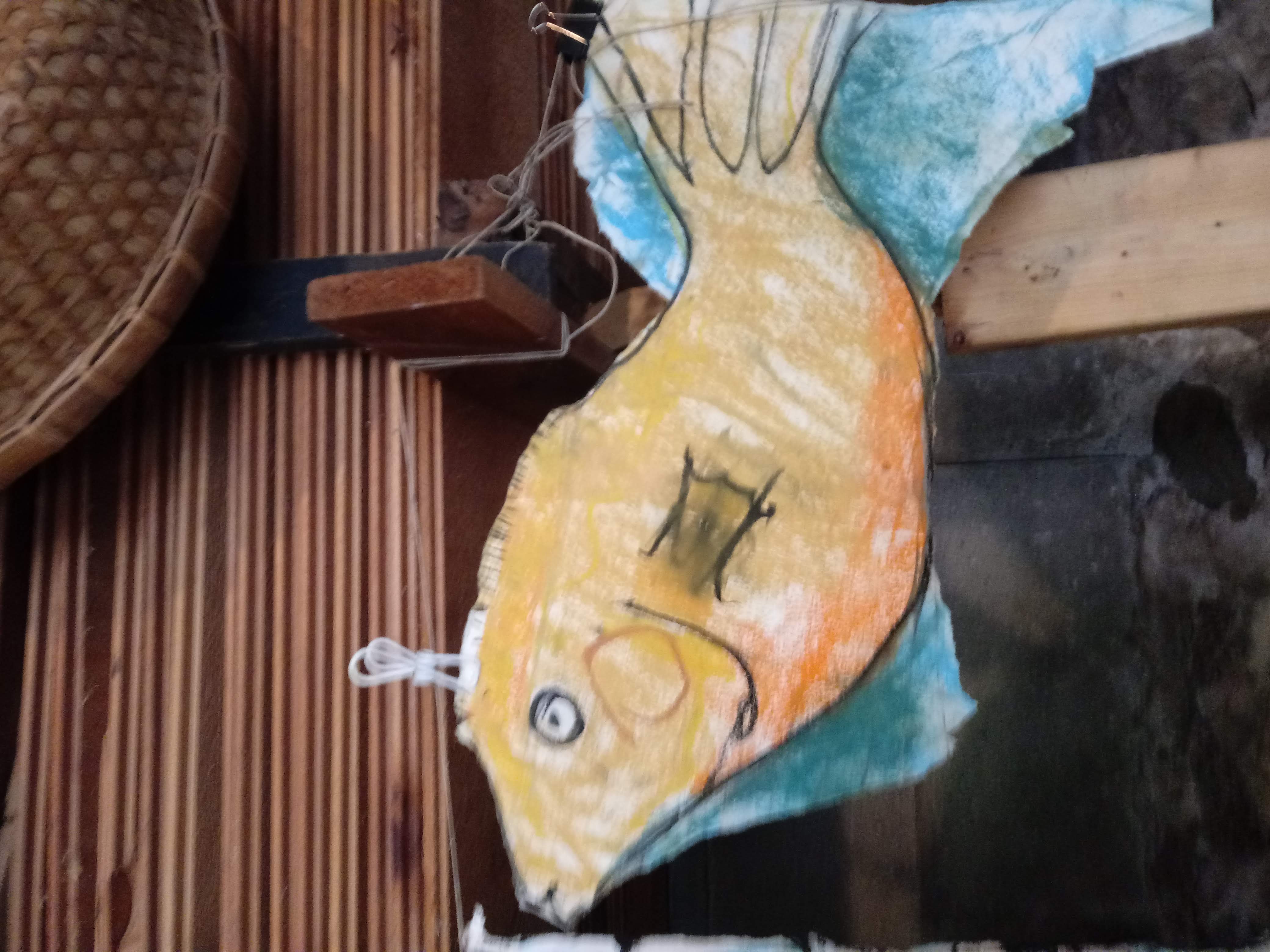 Chalk, Charcoal and pastel on paper