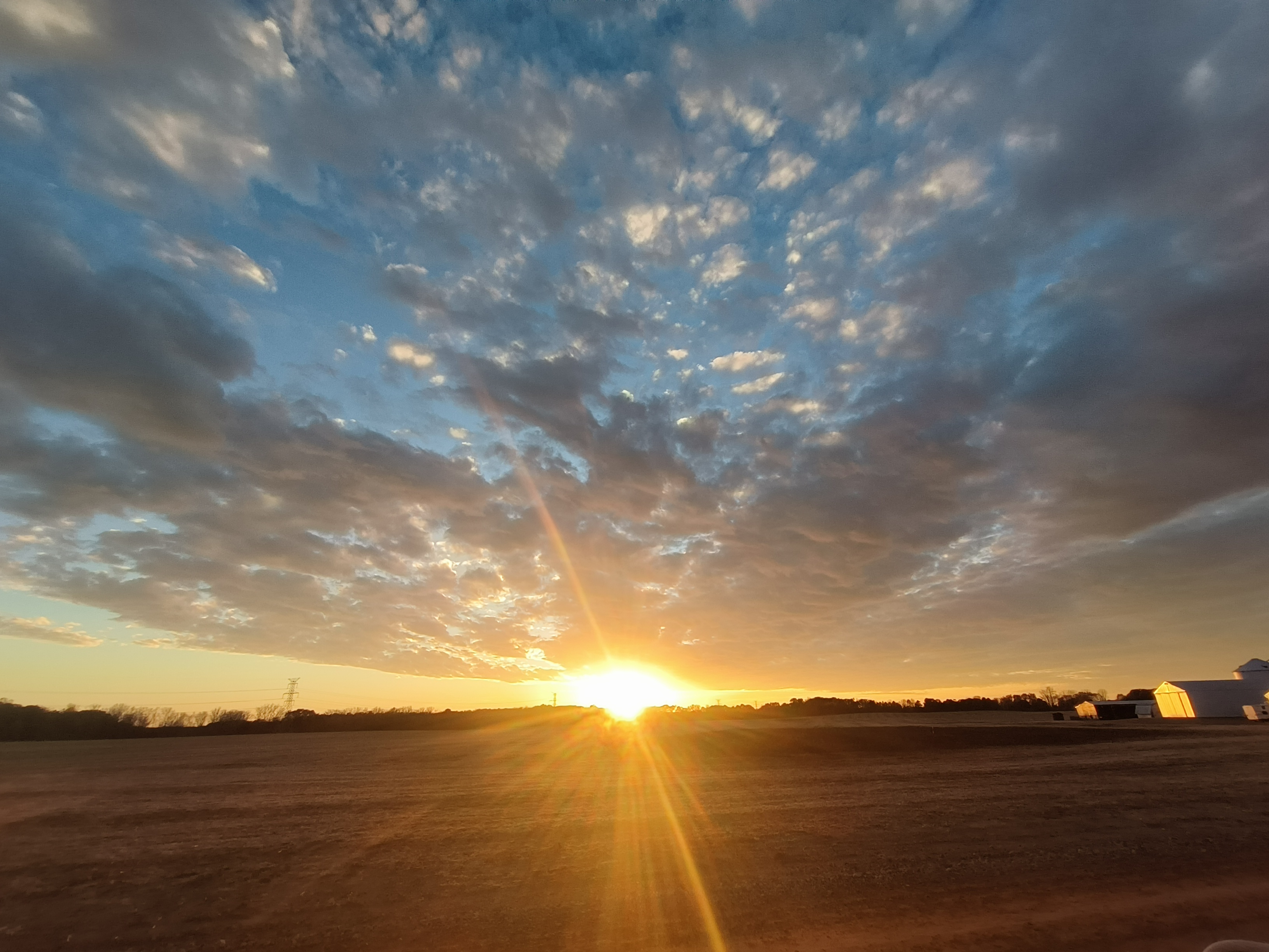 Sun burst