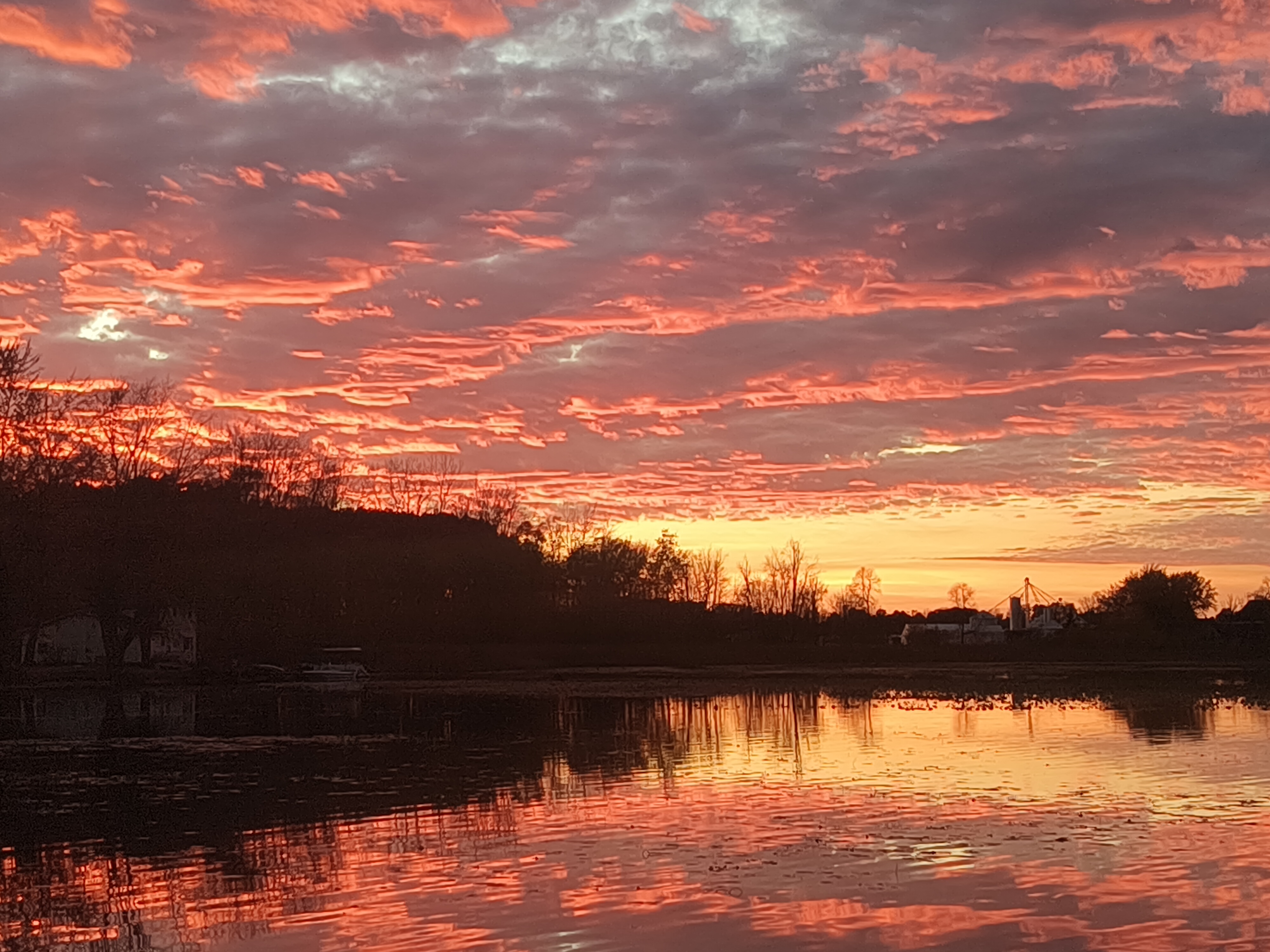 Sunset lake