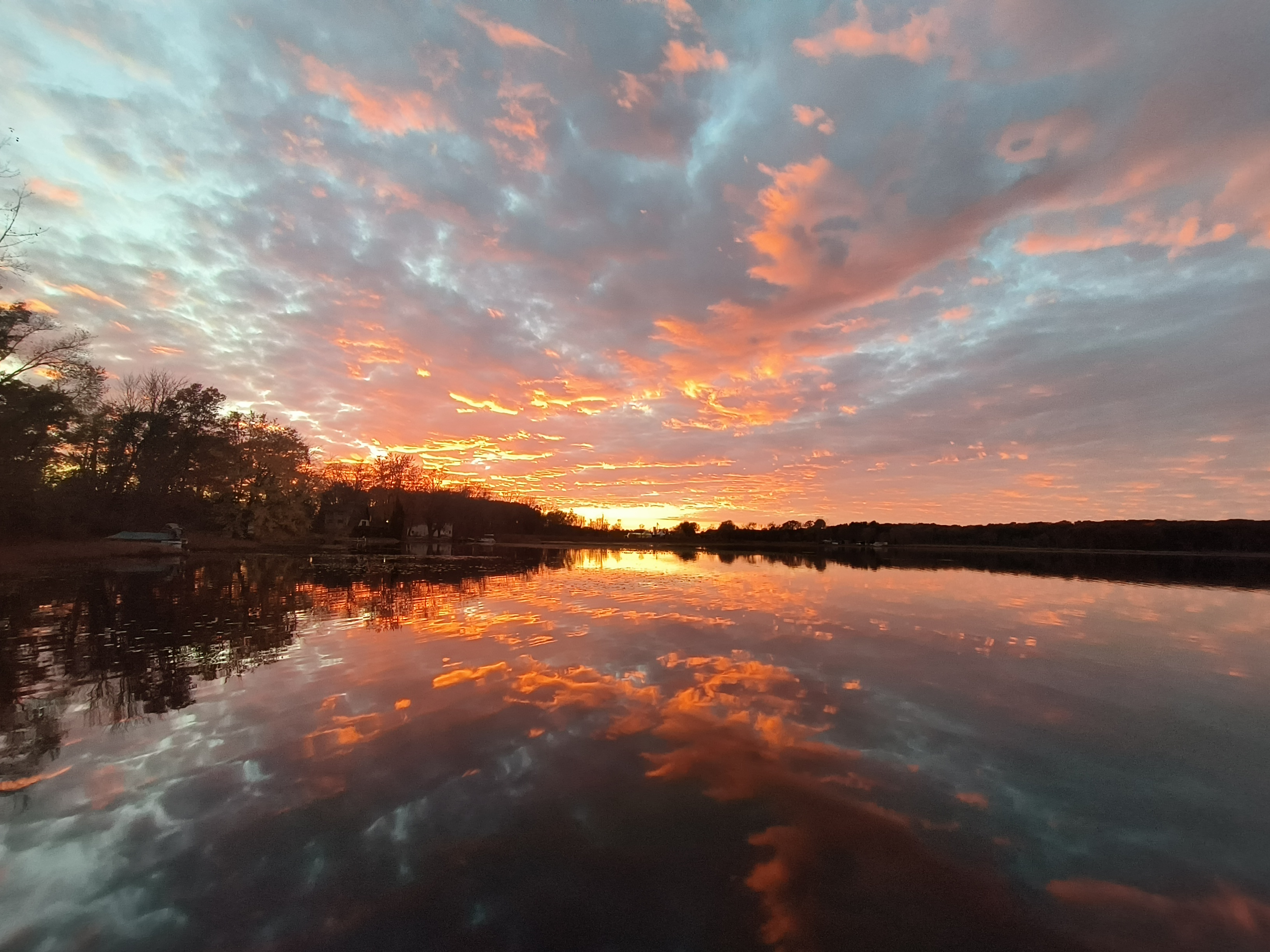 Worldly sunset