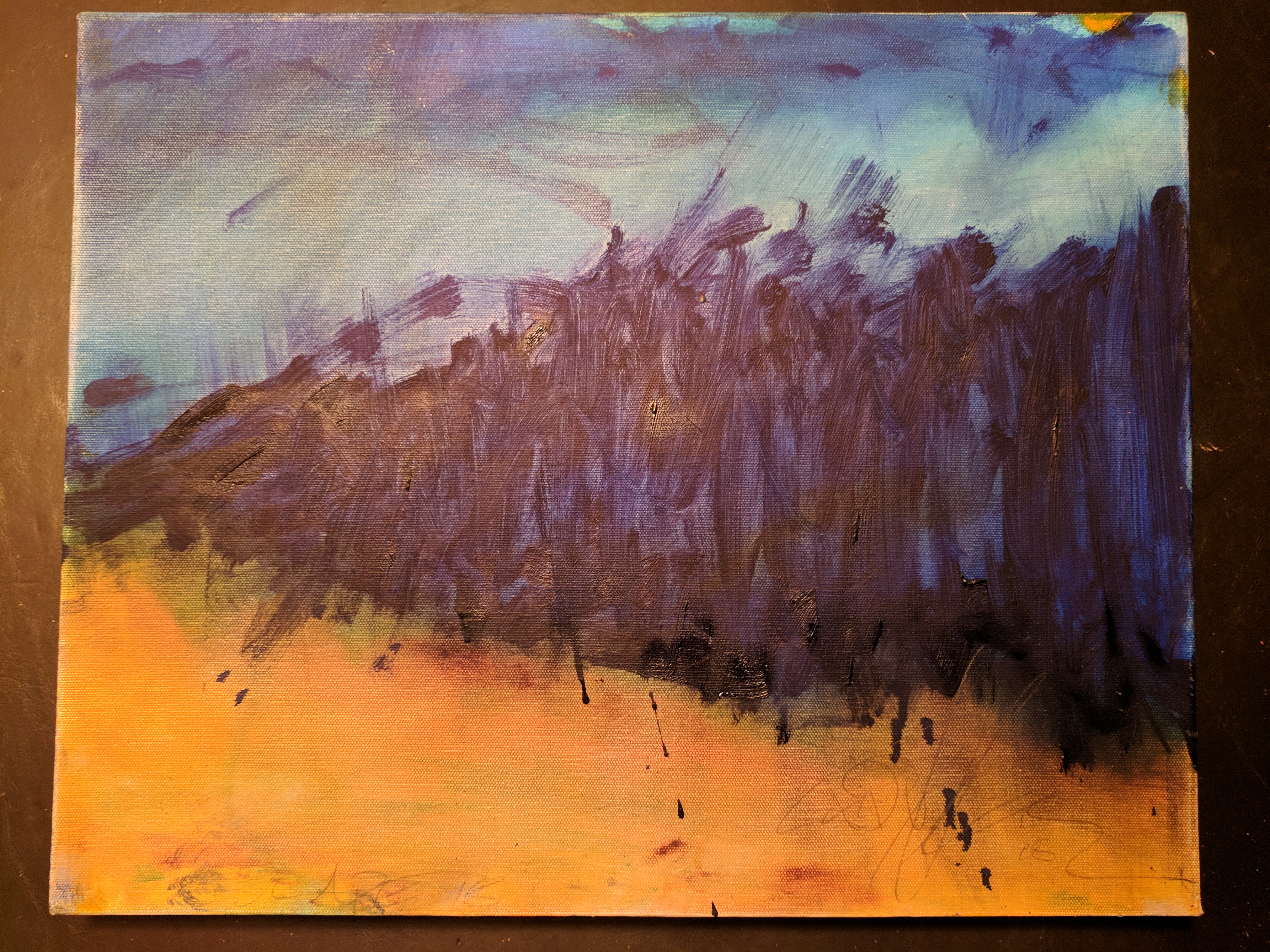 Oil on canvas