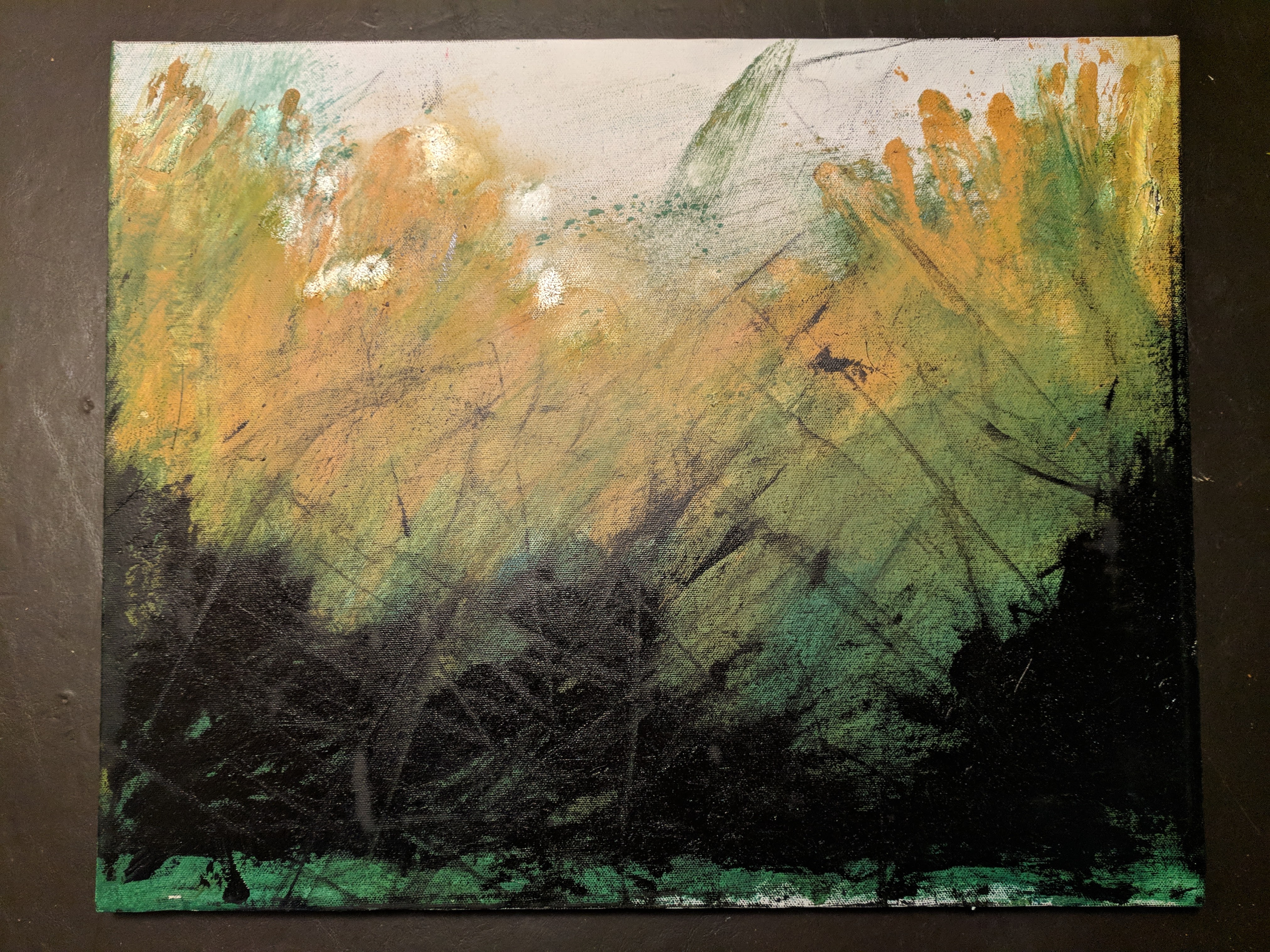 Oil on canvas