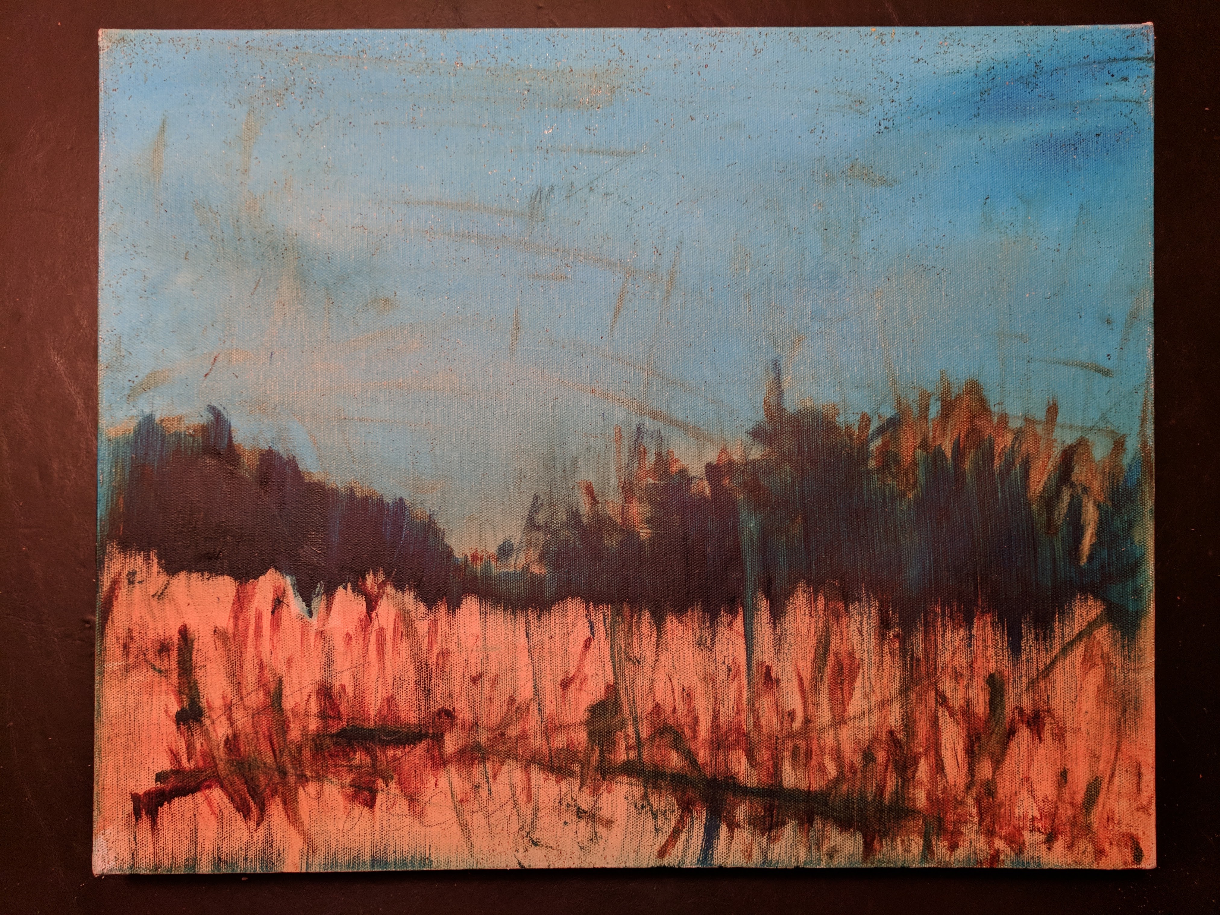 Oil on canvas